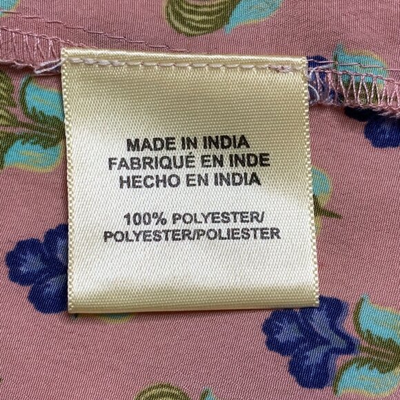 Anthropologie Porridge Womens Pink Boho Sleeveless Tank Blouse Size Small - Picture 6 of 7